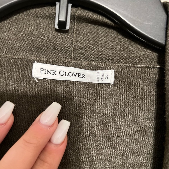 NWT Army Green Cardigan - Picture 2 of 3